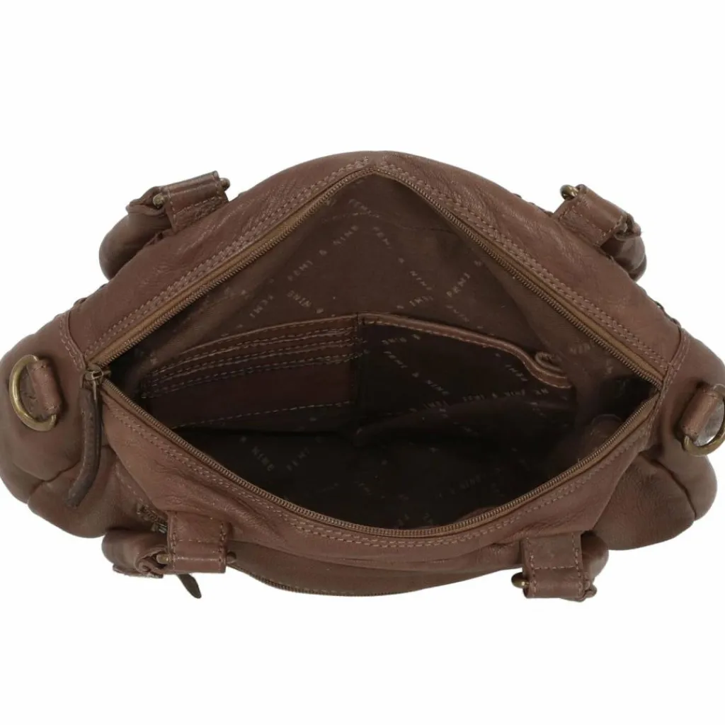 Sale Greenland Nature Femi & Nine Schultertasche Leder 34 cm grey