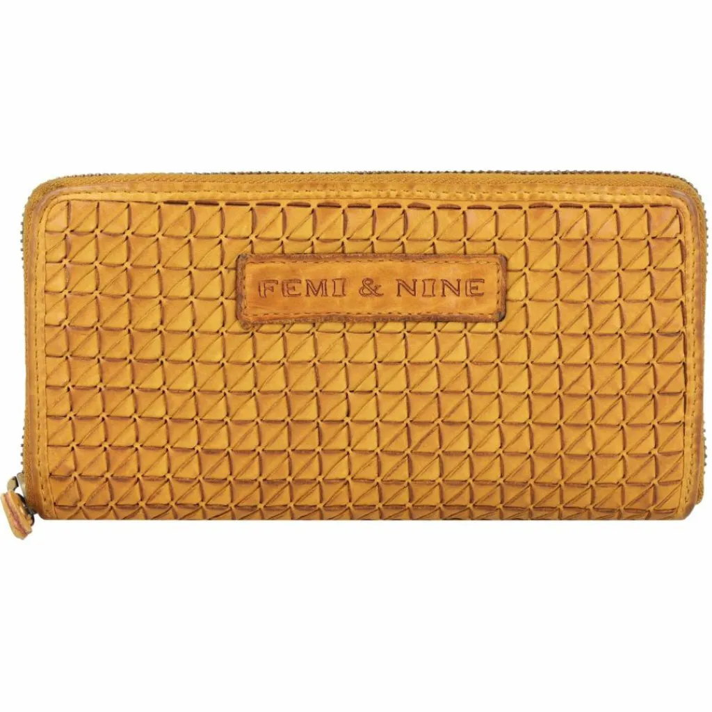 Damen Greenland Nature Femi & Nine Geldbörse Leder 20 cm