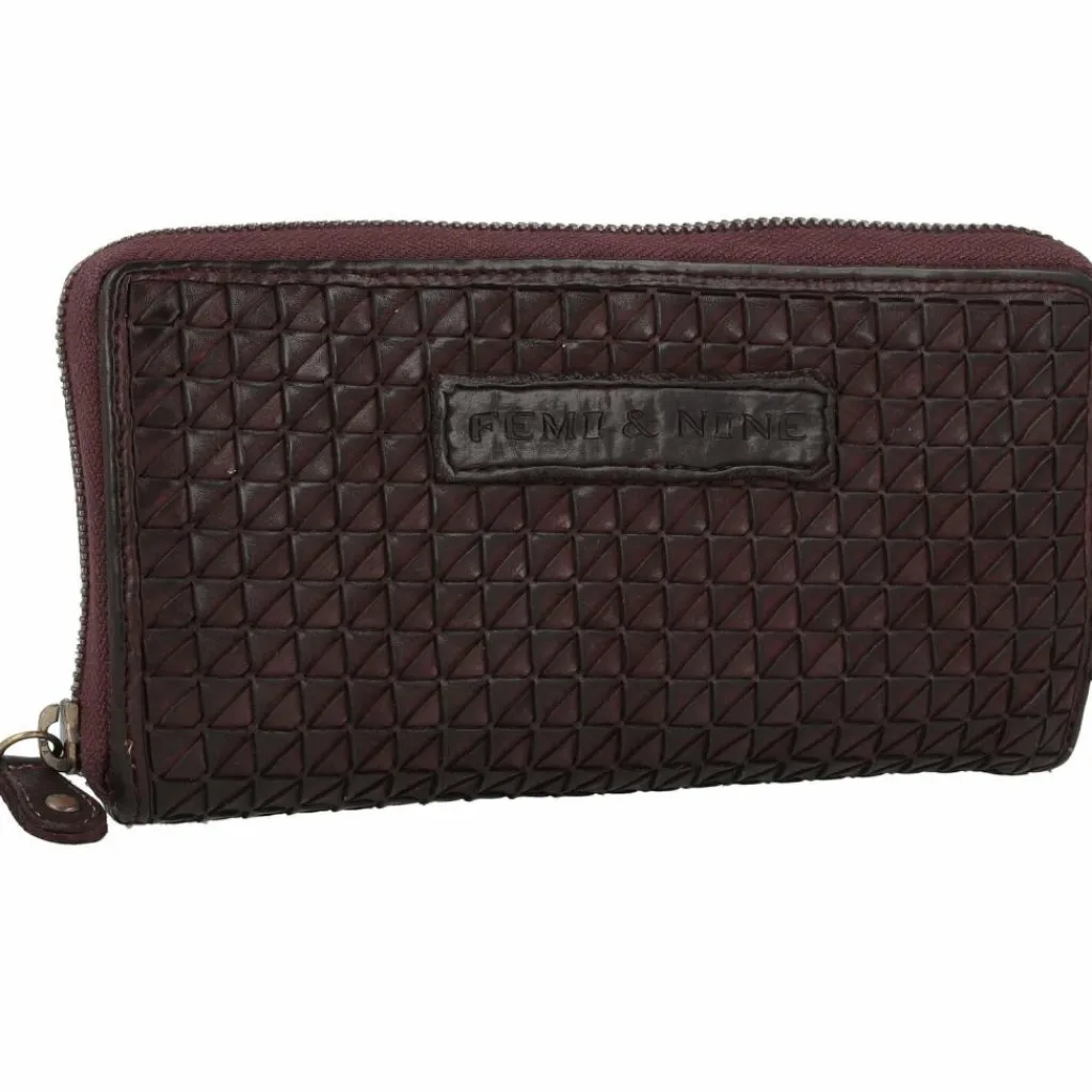 Damen Greenland Nature Femi & Nine Geldbörse Leder 20 cm