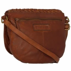 Discount Greenland Nature Femi & Nine Umhängetasche Leder 24 cm cognac