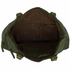 Greenland Nature Henkeltaschen|Schultertaschen<Femi & Nine Schultertasche Leder 35 cm green