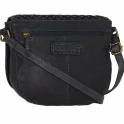 Greenland Nature Umhängetaschen<Femi & Nine Umhängetasche Leder 24 cm navy