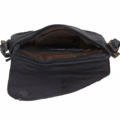 Greenland Nature Umhängetaschen<Femi & Nine Umhängetasche Leder 24 cm navy