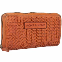 Outlet Greenland Nature Femi & Nine Geldbörse Leder 20 cm orange