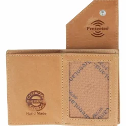 Herren Greenland Nature Geldbörse RFID Leder 7 cm
