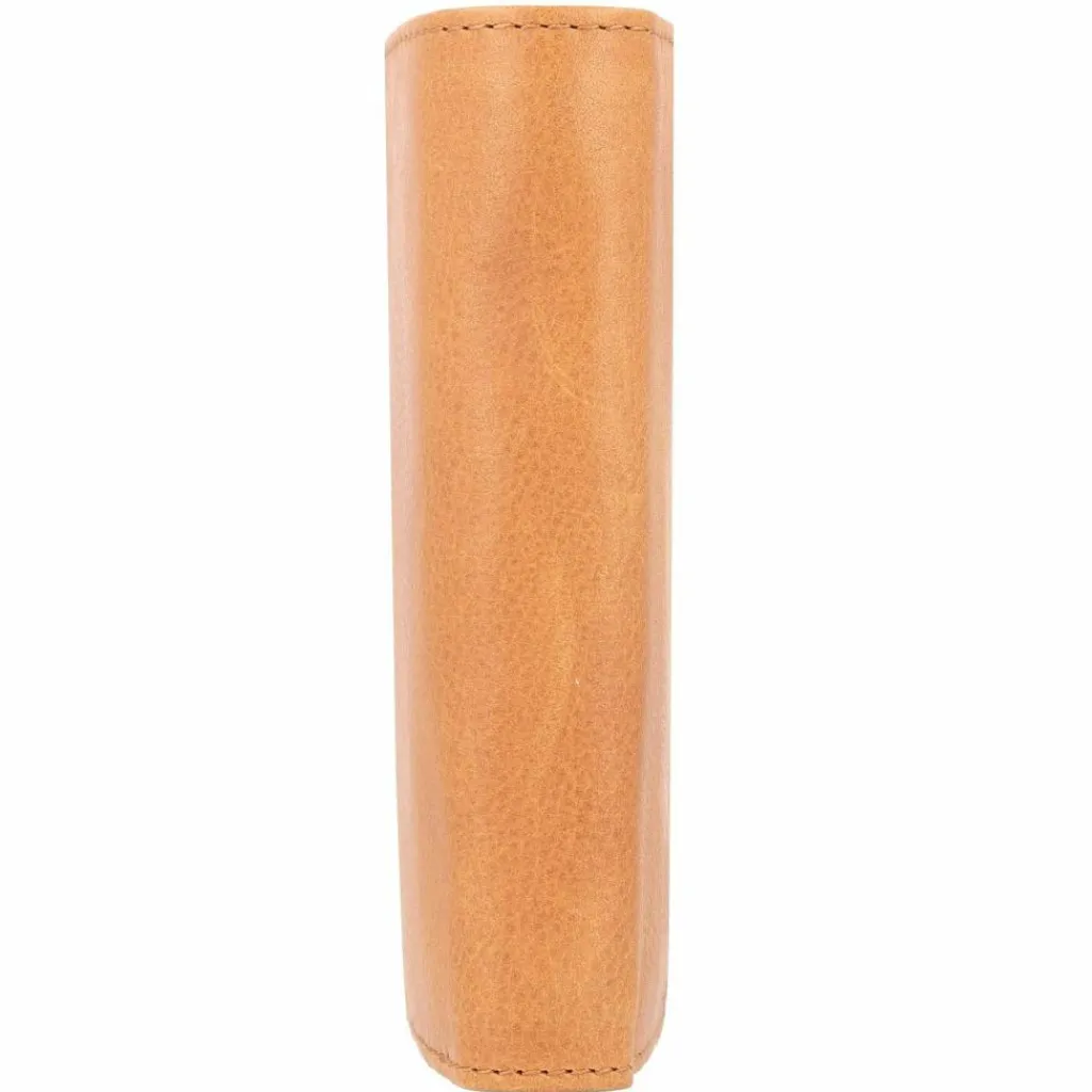 Greenland Nature Damengeldbörsen Hochformat<Geldbörse RFID Schutz Leder 9 cm braun