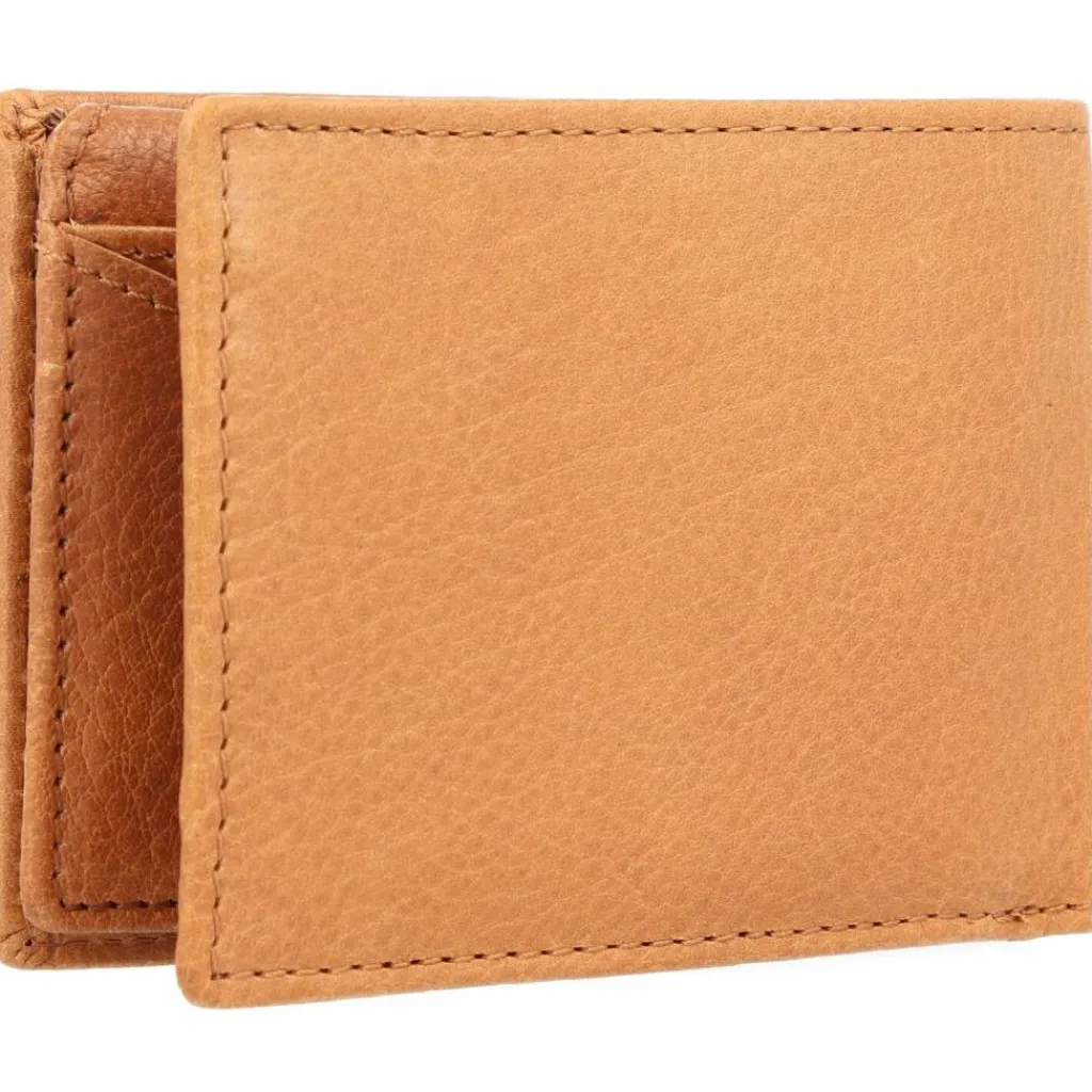 Greenland Nature Herrengeldbörsen Querformat<Geldbörse RFID Schutz Leder 10 cm braun