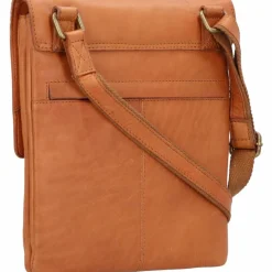 New Greenland Nature Umhängetasche Leder 24 cm cognac2