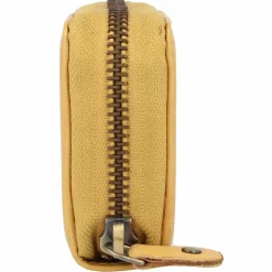 Greenland Nature Visitenkartenetuis<Kreditkartenetui RFID Leder 10,5 cm safran