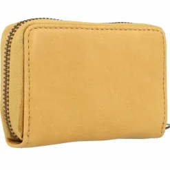 Greenland Nature Visitenkartenetuis<Kreditkartenetui RFID Leder 10,5 cm safran