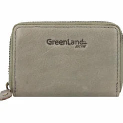 Greenland Nature Visitenkartenetuis<Kreditkartenetui RFID Leder 10,5 cm aqua