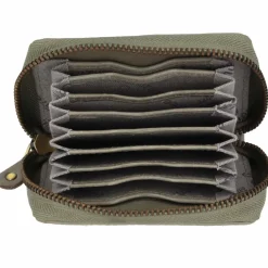 Greenland Nature Visitenkartenetuis<Kreditkartenetui RFID Leder 10,5 cm aqua