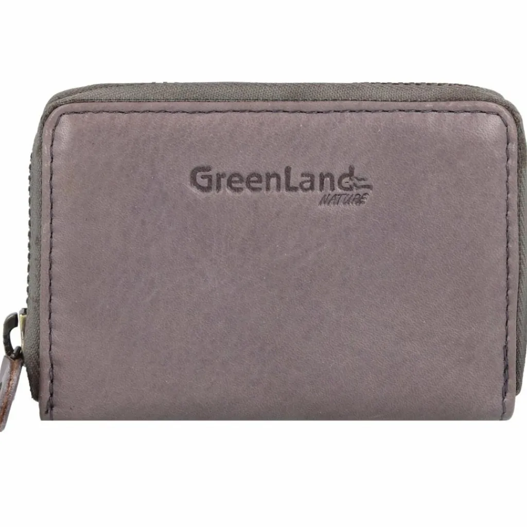 Greenland Nature Visitenkartenetuis<Kreditkartenetui RFID Leder 10,5 cm grani
