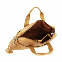 Greenland Nature Light Aktentasche Leder 37 cm Tabletfach