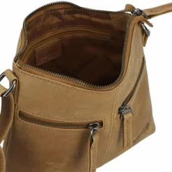 Greenland Nature Umhängetaschen<Light Umhängetasche Leder 21 cm natur