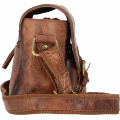 Hot Greenland Nature Mascu & Line Umhängetasche Leder 23 cm braun