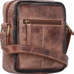 Greenland Nature Umhängetaschen<Mascu & Line Umhängetasche Leder 20 cm brown
