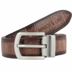 Hot Greenland Nature Mascu & Line Gürtel Leder braun