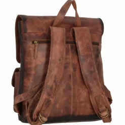 Clearance Greenland Nature Mascu & Line Rucksack Leder 39 cm braun