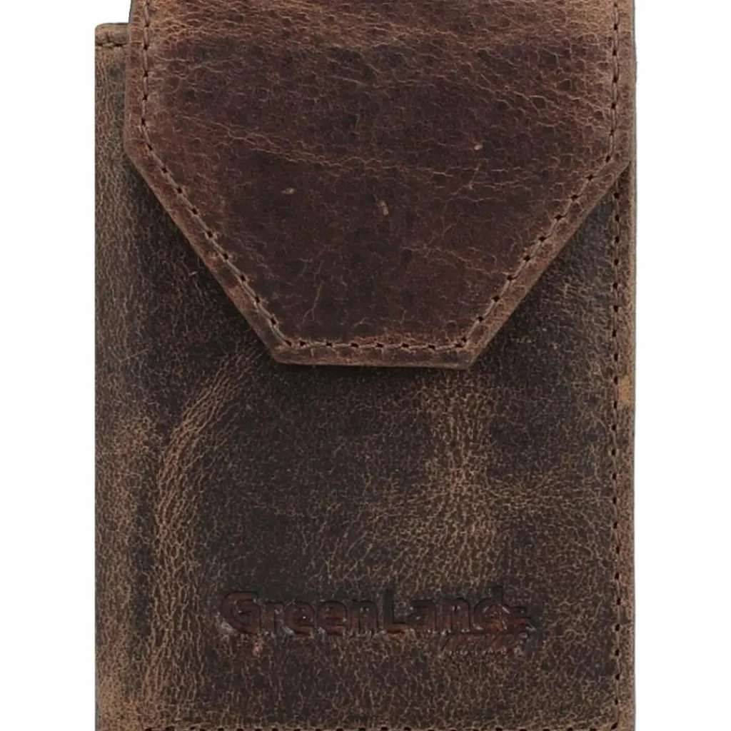Herren Greenland Nature Montana Geldbörse RFID Leder 7 cm