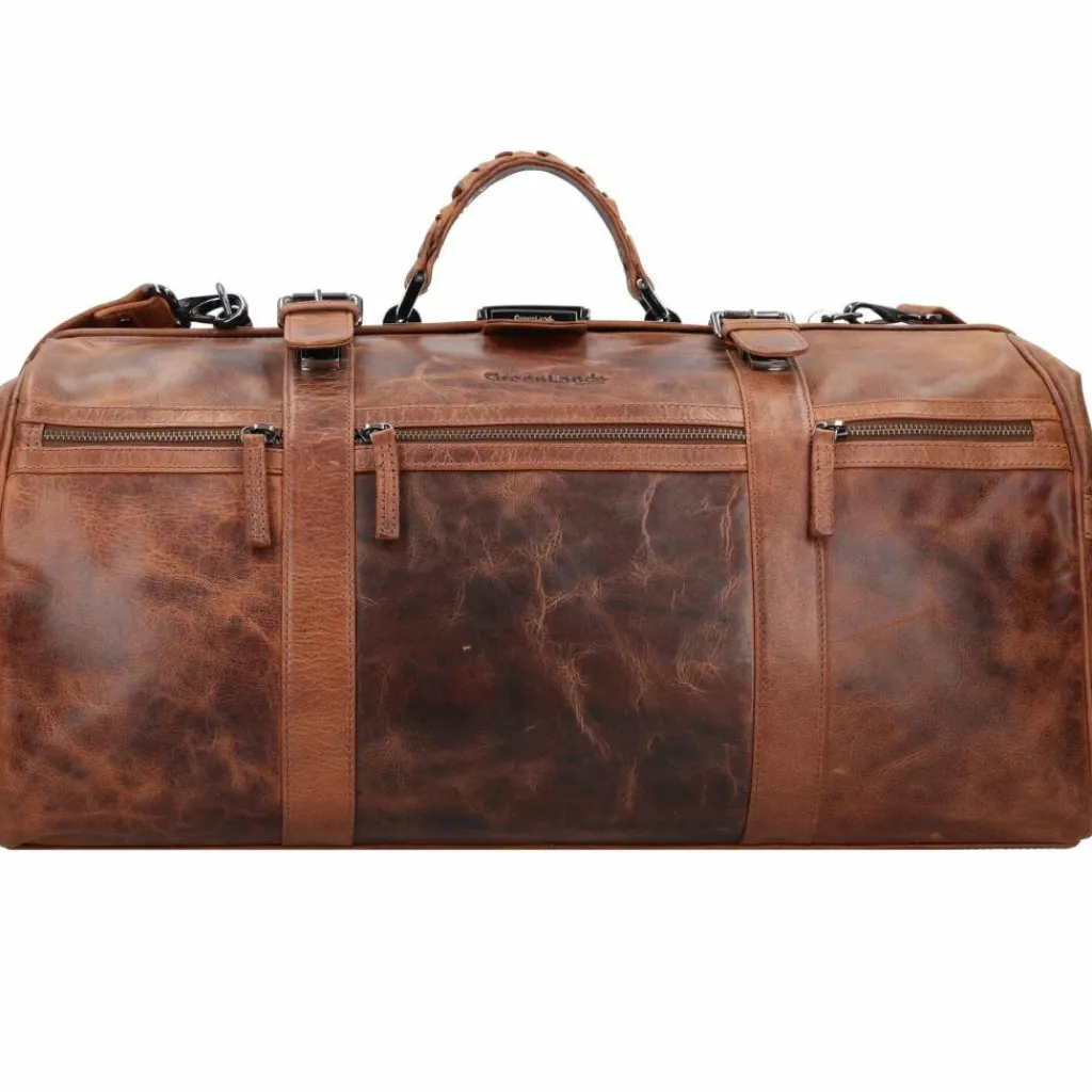 Greenland Nature Montana Weekender Reisetasche RFID Leder 51 cm