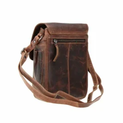 Best Greenland Nature Montana Umhängetasche Leder 19 cm natur