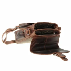 Best Greenland Nature Montana Umhängetasche Leder 19 cm natur