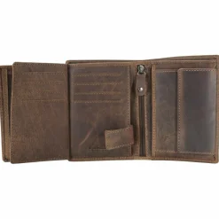 New Greenland Nature Montana Geldbörse Leder 9,5 cm natur