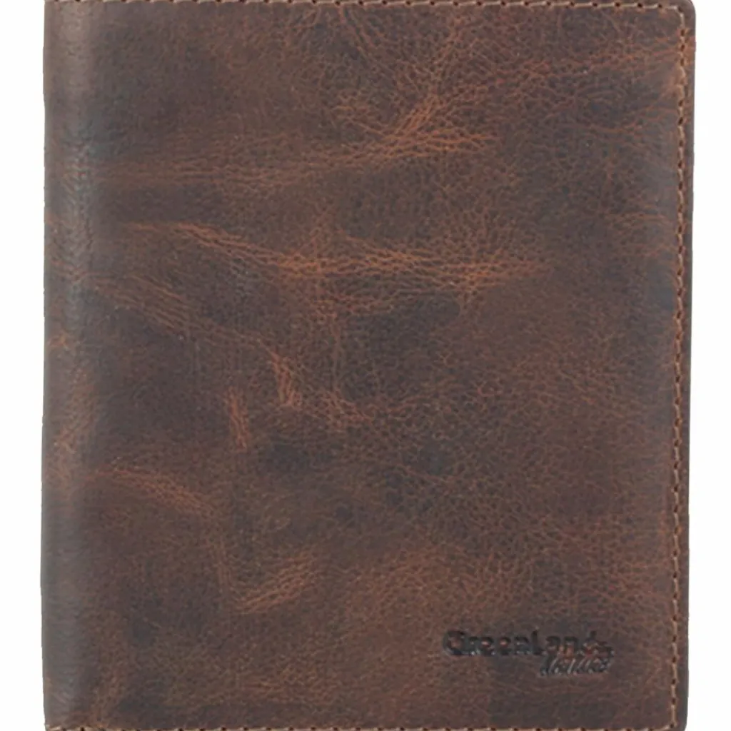 Clearance Greenland Nature Montana Geldbörse I Leder 10,5 cm natur