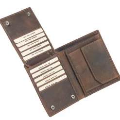 Clearance Greenland Nature Montana Geldbörse I Leder 10,5 cm natur