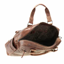 Outlet Greenland Nature Montana Handtasche Leder 40 cm Laptopfach braun