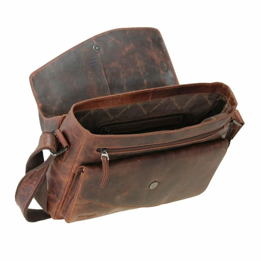 Greenland Nature Montana Umhängetasche I Leder 35 cm