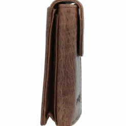 Greenland Nature Herrengeldbörsen Hochformat<Montana Geldbörse RFID Leder 7 cm braun