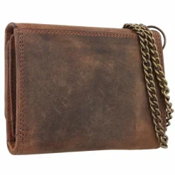 Hot Greenland Nature Montenegro Geldbörse RFID Leder 12,5 cm braun