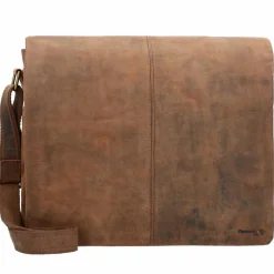 Best Greenland Nature Montenegro Messenger Leder 35 cm natur