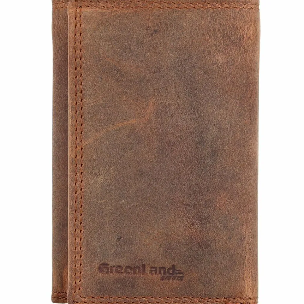 Greenland Nature Herrengeldbörsen Hochformat<Montenegro Geldbörse RFID Leder 10 cm braun