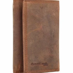 Greenland Nature Herrengeldbörsen Hochformat<Montenegro Geldbörse RFID Leder 10 cm braun