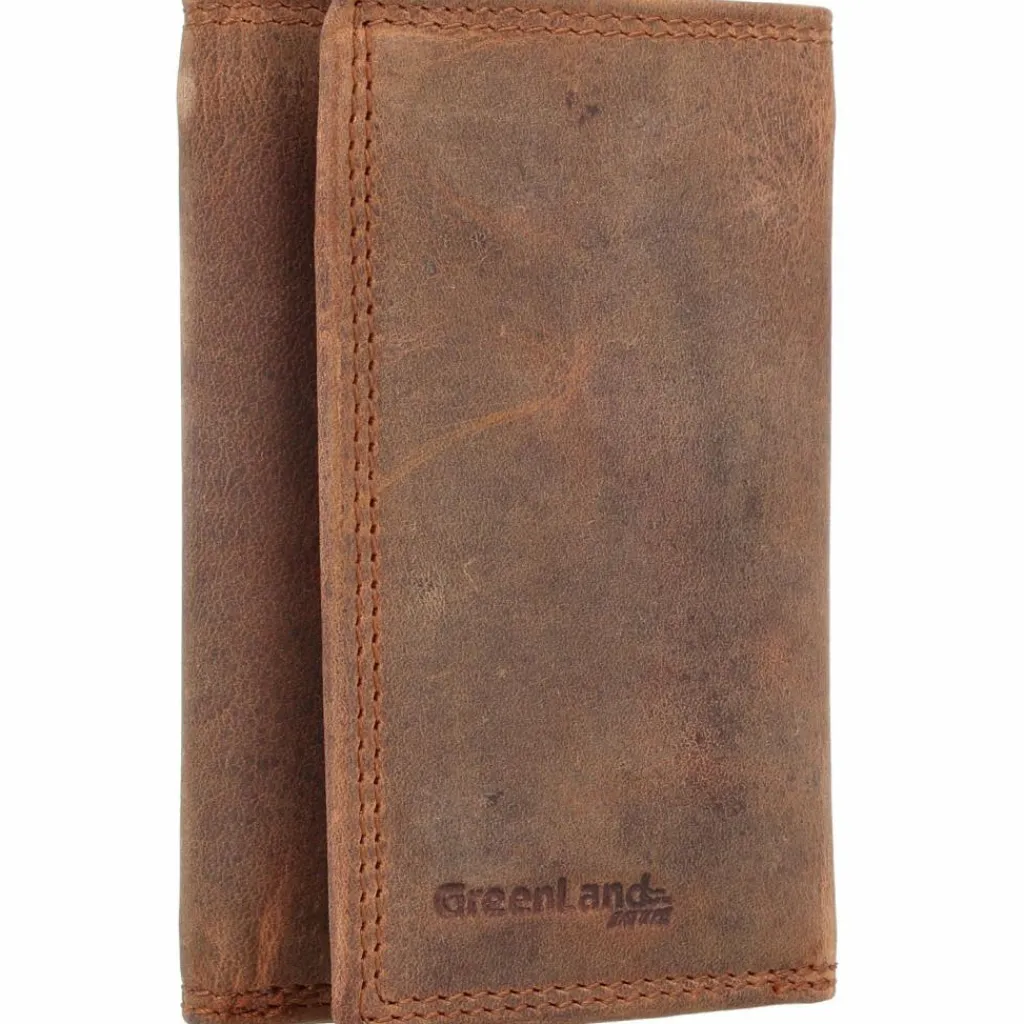 Greenland Nature Herrengeldbörsen Hochformat<Montenegro Geldbörse RFID Leder 10 cm braun