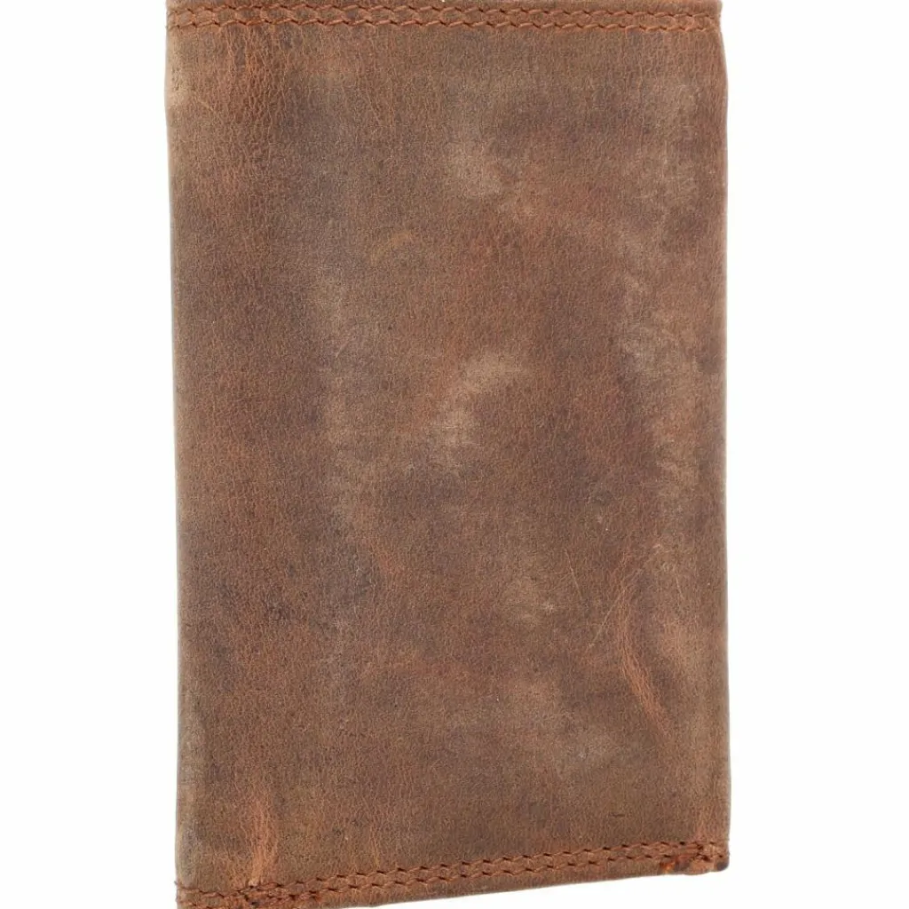 Greenland Nature Herrengeldbörsen Hochformat<Montenegro Geldbörse RFID Leder 10 cm braun