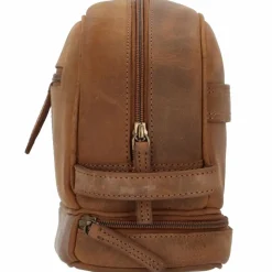 Greenland Nature Kulturbeutel<Montenegro Kulturbeutel Leder 24 cm natur