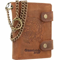 Best Greenland Nature Montenegro Geldbörse RFID Leder 9 cm tiger