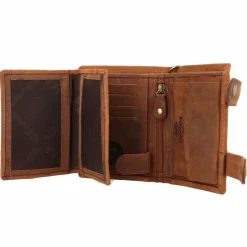 Best Greenland Nature Montenegro Geldbörse RFID Leder 9 cm tiger