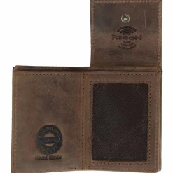 Herren Greenland Nature Montenegro Geldbörse RFID Leder 7 cm