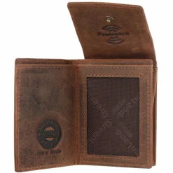 Greenland Nature Visitenkartenetuis<Montenegro Kreditkartenetui RFID Leder 6,5 cm braun