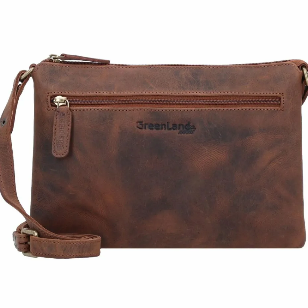 Greenland Nature Montenegro Umhängetasche RFID Leder 28 cm