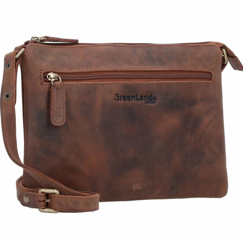 Greenland Nature Montenegro Umhängetasche RFID Leder 28 cm