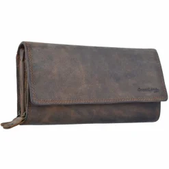 Greenland Nature Herrengeldbörsen Querformat|Damengeldbörsen Querformat<Montenegro Geldbörse Leder 19 cm natur