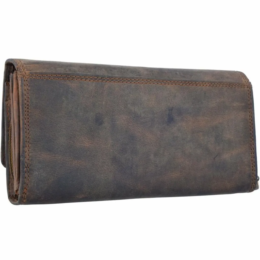 Greenland Nature Herrengeldbörsen Querformat|Damengeldbörsen Querformat<Montenegro Geldbörse Leder 19 cm natur