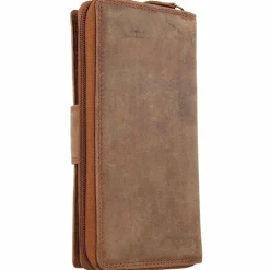 Hot Greenland Nature Montenegro Geldbörse RFID Leder 9,5 cm braun