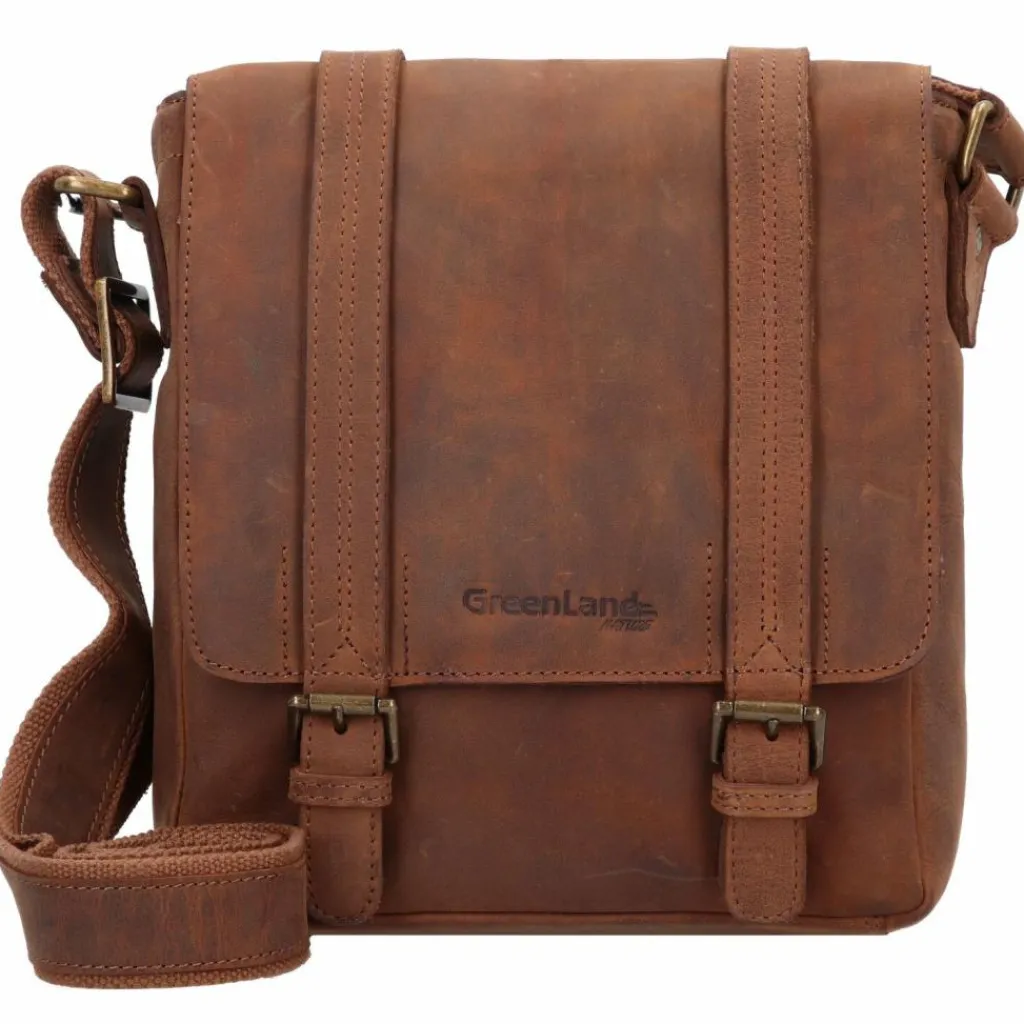 Greenland Nature Montenegro Umhängetasche RFID Leder 23 cm